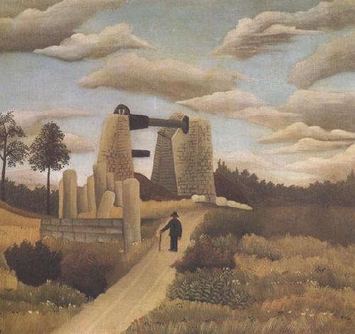 Henri Rousseau The Stone Quarry